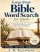 Large Print Bible Word Search for Adults