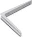 Dulimex Support d'étagère - Aluminium - Blanc - 15 x 10 cm - 50 kg
