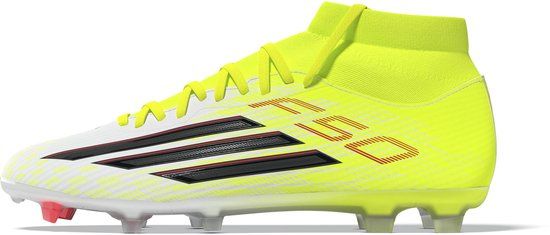 Adidas F50 League Mid FG/MG Voetbalschoenen Heren Geel