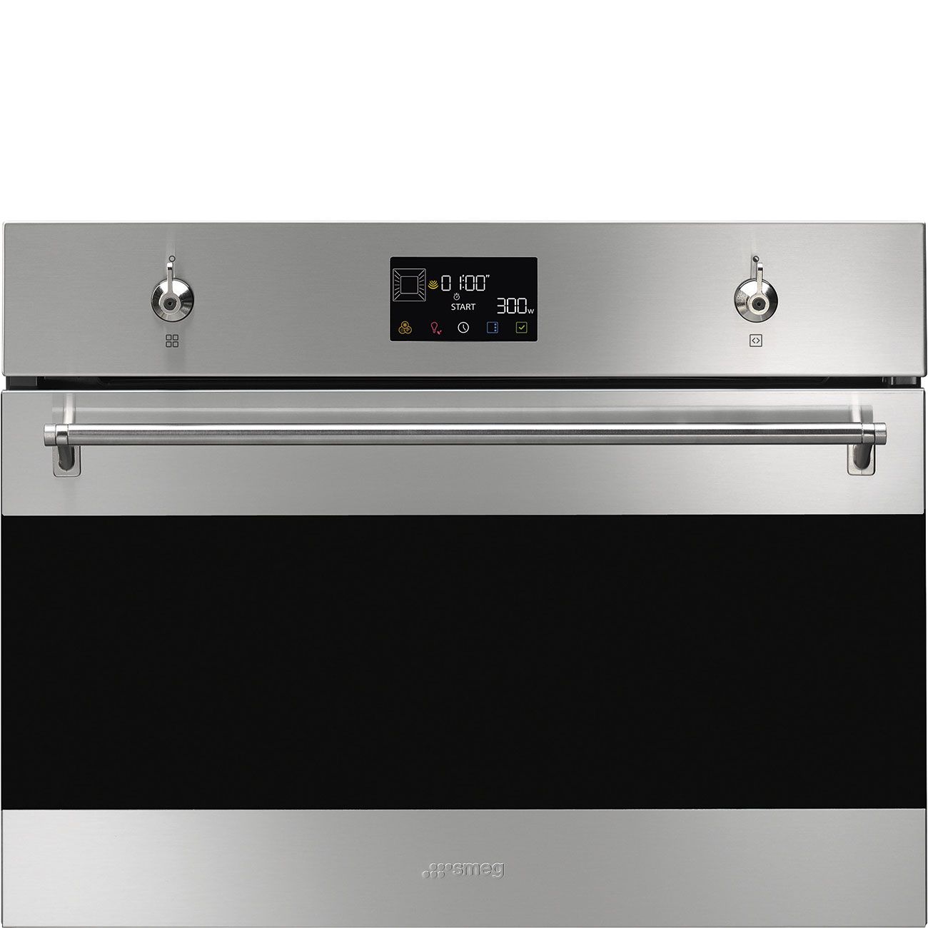 Smeg Classic SO4302M1X combimagnetron - 40 liter - RVS