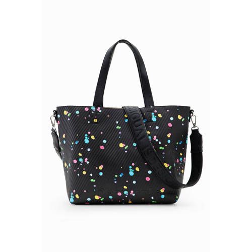Desigual shopper zwart/multi