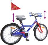 vidaXL Kinderfiets 18 inch Donkerblauw