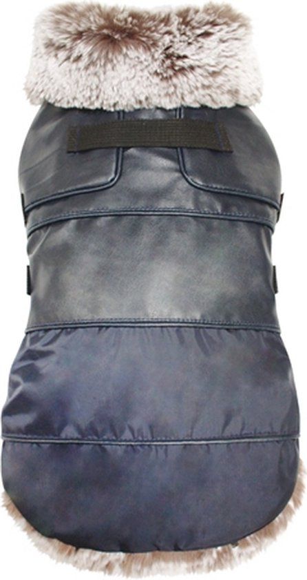 Croci Rochester Hond Jas - Donkerblauw - 55 cm