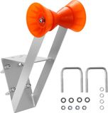 VEVOR Boottrailer Lierstoel met Rol 51-76 mm Lierpaal Windstandaard