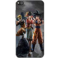 Maniacase Hoesje voor Huawei P8 Lite 2017 Sangoku naruto Luffy één stuk Dragon Ball z 3D Anime manga
