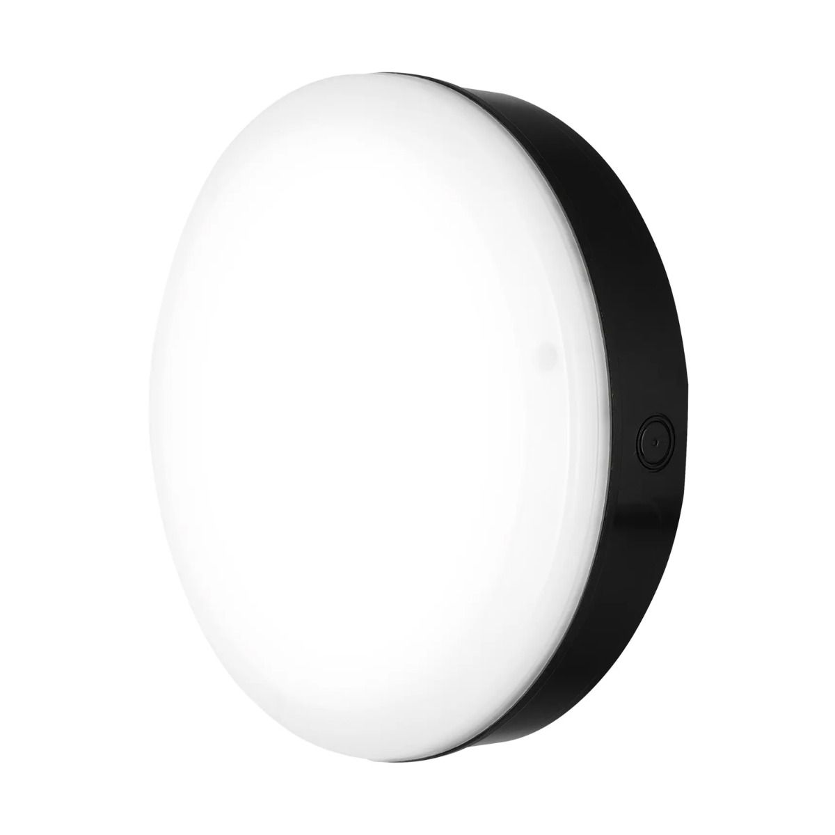 Ledvance Surface Bulkhead LED 300 15W 3000K Zwart IP65 | met Sensor - Warm Wit