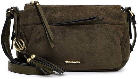 Tamaris Mareike Crossover Bag Oliv olijfgroen