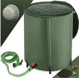tectake - Opvouwbare Regenwatertank - 200L - Groen