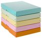 Originele Falken Originele PureBox Pastel 5-pack DIN A4 Opbergdozen met Deksel