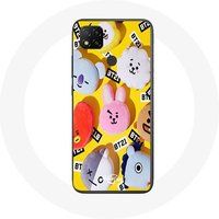 Maniacase Etui voor Xiaomi Redmi 9C BTS Bangtan Sonyeondan BT21 Tata Chimmy Cooky Rj Shooky Koya Mang Et