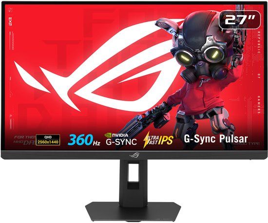 ASUS ROG Strix Pulsar XG27AQNGV - QHD Gaming Monitor - 27 inch - 1ms - 360Hz - G-Sync