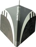 ABC Darts - Dart Flights - Extra Stevig - Tribal Zwart - 8 sets (24 stuks)