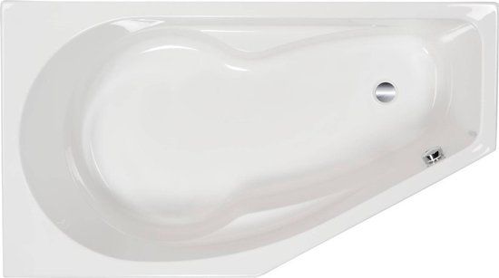 Ben Romero 2.0 Inbouw Hoekbad 160x90cm Wit Acryl