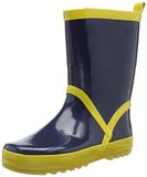 Playshoes Regenlaarzen Marineblauw/geel Maat 28/29