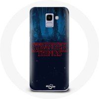 Maniacase Hoesje voor Samsung Galaxy J6 2018 Stranger Things seizoen 2 logo