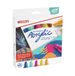 Edding 5000 Acrylic Marker Broad - Set of 5 - Assorted Colors