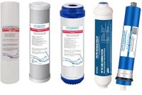 Waterfilter Italia® Waterfilter voor omgekeerde osmosereiniger, 5 niveaus, met membraan omgekeerde osmose, 50 GPD