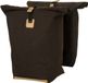 AGU Convoy Clean - Dubbele Fietstas - 34L - Waterdicht Canvas - Roll-top sluiting - MIK bevestiging - Bruin