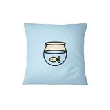 Bona Basics Decoratieve kussenhoes Lichtblauw 45x45 cm