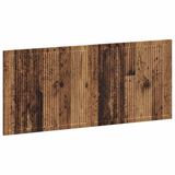 vidaXL - Wandgemonteerd Hoofdbord EDE Oud hout Bewerkt hout