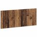 vidaXL - Wandgemonteerd Hoofdbord EDE Oud hout Bewerkt hout