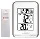 Merkloos Temperatuurstation Wit en taupe - Binnen en buiten - Draadloos 433 MHz