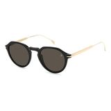 David Beckham DB 1098/S Black gold 49/23/150 MAN Zonnebrillen