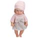 ColorBaby Poupée pour filles, articulée, 30 cm, sons, poupée interactive, à coiffer, jouet pour enfants dès 18 mois, cadeaux de Noël pour enfants (47848)