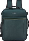 Delsey Brochant 3 Underseater Rugzak 40 cm – 24L – 0,6 kg – Gerecycled Polyester – Laptopvak 16” – Smart Sleeve – Pine Green