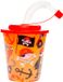 Duckiez 3D Beker Met Rietje En Deksel Piraat - 12 stuks