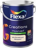 FLEXA Creations Muurverf - Extra Mat - Iets Zandstrand - 5 liter
