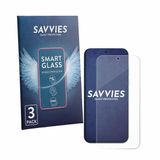Savvies 3 Stuks Screenprotector Glas Transparant voor OnePlus Nord 6