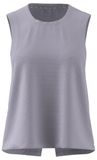 Adidas Studio Tank Top Dames Silver Dawn / Grey Two XS