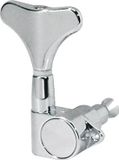 Boston 92-CLR machine heads for bass guitar, die cast, 2x left+2x right, chrome