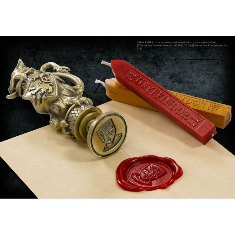 Noble Collection Harry Potter Gryffindor Wax Seal - Bronze - Metal