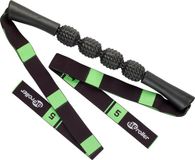 BECO BEroller - fascia roller - zwart/groen