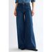 Wrangler Canyon wide leg jeans - donkerblauw