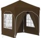 vidaXL Pop-up Feesttent 192 x 192 x 245 cm Taupe