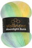Wollbiene Moonlight Batik - Verloopgaren - 100 Gram - 550 meter - Blauw, Geel, Groen - 3070