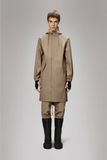 Rains Visstaart beige parka