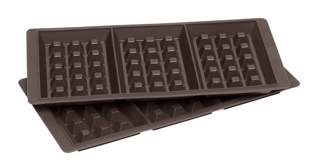 Lurch - Flexiform - Set van 2 wafelvormen - Silicone - 29x14.5cm
