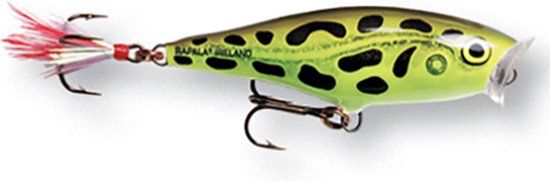 Rapala Skitter Pop Green 5cm - 1 piece