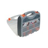 MSV Opbergdoos - 38 x 29 cm - Zwart/Transparant