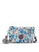 KIPLING Sac bandoulière 'Riri' azur / gris clair / gris chiné / émeraude