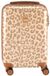Princess Traveller Leopard Handbagagekoffer - Crème/Taupe - 55cm - Hardcase
