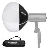 Neewer 12"/30cm Lantaarn Softbox Mount (niet Bowens Mount), Quick Release 360° Omnidirectionele Licht Diffuser Modifier Mini Softbox voor MS60 MS60B MS60C MS150B LED Video Studio Licht, NS6L