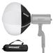 Neewer 12"/30cm Lantaarn Softbox Mount (niet Bowens Mount), Quick Release 360° Omnidirectionele Licht Diffuser Modifier Mini Softbox voor MS60 MS60B MS60C MS150B LED Video Studio Licht, NS6L