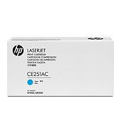HP CE251AC Toner Cartridge - Cyan - 7000 Pages - Compatible with HP Color LaserJet CM3530, CP3500