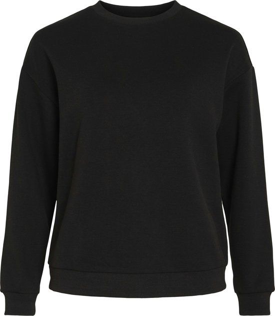 VILA VISANDY L/S SWEAT TOP NOOS Dames Zwart XS