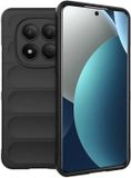 Techsuit Hoesje geschikt voor Xiaomi Redmi Note 15 Pro 4G - Magic Shield Silicone Back Cover - Zwart
